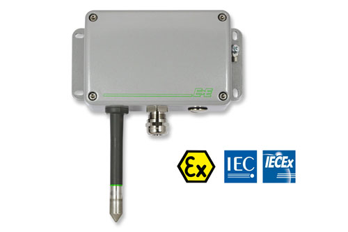 Intrinsically safe humidity & temperature sensor